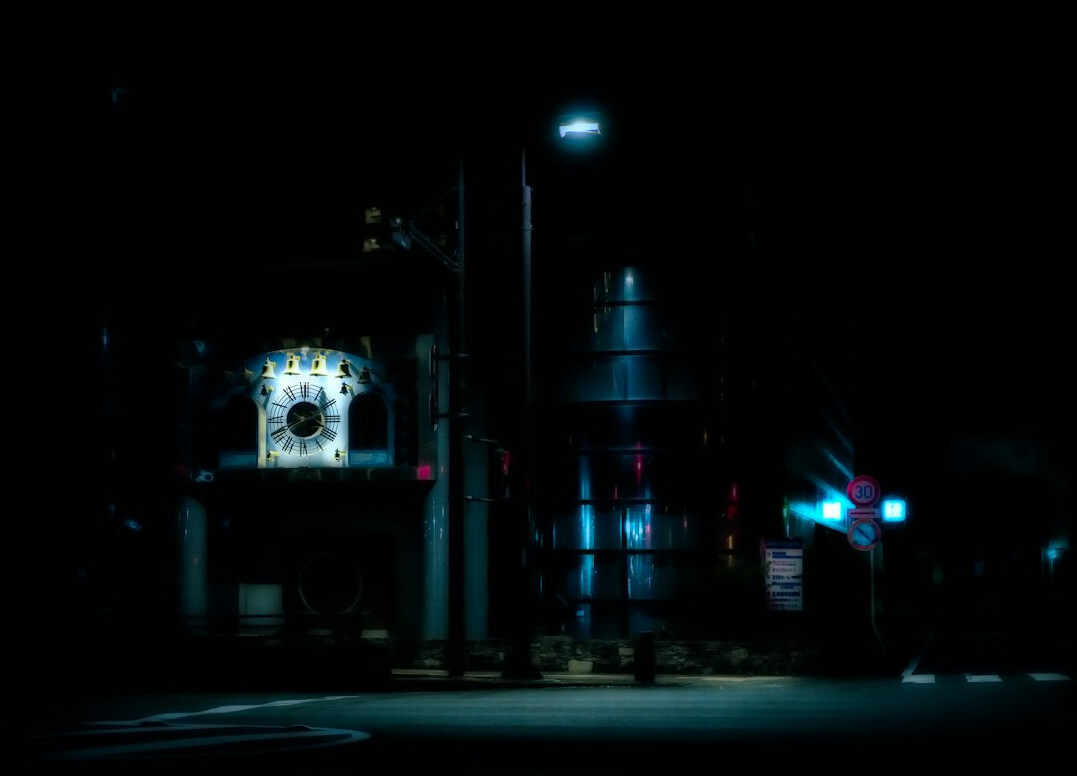 dark mysterious setting