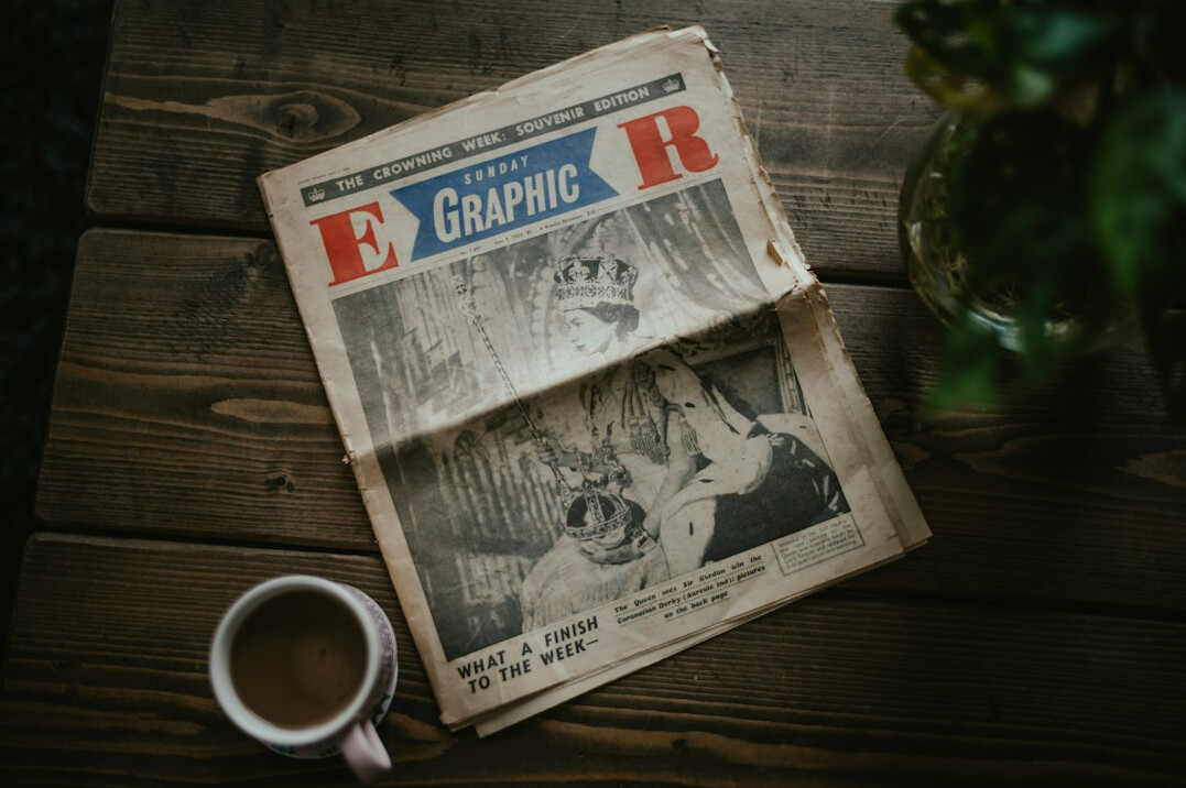 vintage newspaper clippings