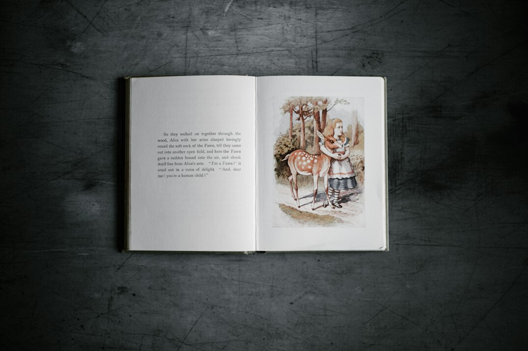 suspenseful book pages